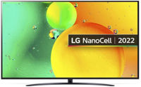 Телевизор 43" Nanocell SMART TV LG 43NANO766QA, 3840x2160 4K UHD, webOS, Black