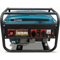 Генератор Hammer 41278 3 kW, 230 V, 212 cm3, pornire man., AVR