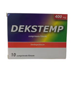 {'ro': 'Dekstemp comp. filmate 400mg N10 KVZ', 'ru': 'Dekstemp comp. filmate 400mg N10 KVZ'}