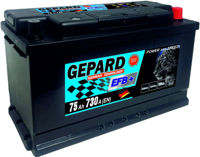 Автомобильный аккумулятор Gepard Silver 75 AH EFB START STOP 730A (277x175x191)