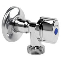 Запорная арматура Arco 38797 Robinet coltar nichelat, Ø1/2"Mх3/4"M, PN16, L-85