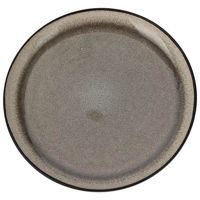 Тарелка Promstore 36668Тарелка десертная 21cm Brown Reactive Glaze