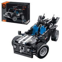 Конструктор iM.Master 6810 Mașină SWAT 2în1, Mechanical Master, 391pcs
