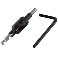 Сверло Wolfcraft 2499000 Burghiu cu zencuitor, pentru gaurire preliminara 4.5x16mm