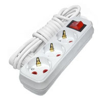 Удлинитель электрический Horoz 200.305.302.5m 3x1(12b/c)