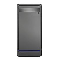 Case mATX 500W Sohoo 6503BK, 2xUSB2.0, Black, ATX-500W-12cm
