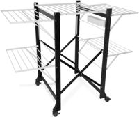 Сушилка для белья Arredamenti Italia Aliante Nero, складная, черный