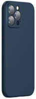 Чехол для смартфона Baseus Liquid Silica Gel Protective iPhone 13 Pro, Blue