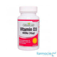 Vitamina D3 400 UI(10ug) comp. N90 Natures Aid
