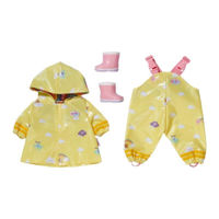 Кукла Zapf 836460 Deluxe Rain Set, 43cm
