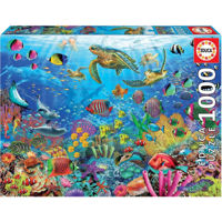 Головоломка Educa 19266 1000 Tropical Fantasy Turttles
