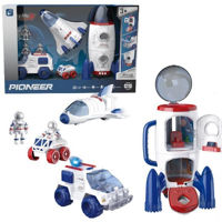 Mașină Wenyi WY894A-3 Set de joc Explorarea spațiului 3 în 1 (lumină/sunet)