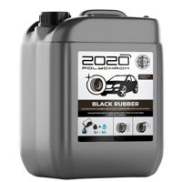 Средство для ухода за авто Polychrom 2020 Concentrat-Polish pentru roți BLACK RUBBER, 20 L