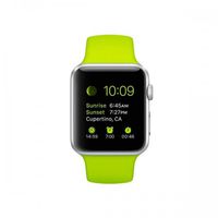 Apple Watch Sport Band 42mm, Sil Al Green