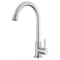 Смеситель кухонный Frap F 41899-6 mono (chiuveta plus) INOX