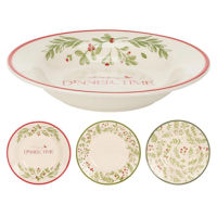 Тарелка Promstore 56334 Farfurie adanca 22cm Handmade, ceramica (în sort.)