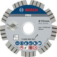 Диск отрезной Bosch 2608602651 Disc de taiere cu diamant 115mm