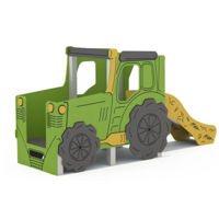 Детская площадка PlayPark 1251 Трактор с горкой ДС-51