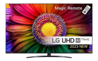 Телевизор 43" LED SMART TV LG 43UR81006LJ, 3840x2160 4K UHD, webOS, Black