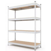 Raft de depozitare Nex Home Titan 1800x1600x600mm, 4 polițe PAL, galvanizat