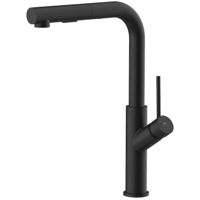 Смеситель кухонный Rubineta Bona-35 PO (BK)