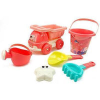 Игрушка Promstore 45055 Набор игрушек для песка в машине 6ед, 27x28cm