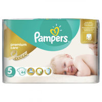 Pampers подгузники Premium Care 5, 11-25кг. 44шт