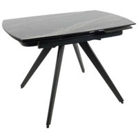 Стол Interdepo VIGO Black Galaxy Matt (раскладной)