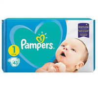 Scutece Pampers New Baby 1 (2-5 kg) 43 buc