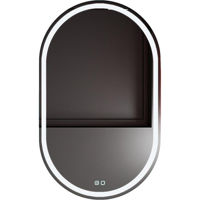 Зеркало для ванной Bayro Vinci овальное 1300x700 LED touch c подогревом