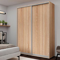 Шкаф Nex Home Dulap cu uși glisante, PAL, Sonoma 180x60x240cm