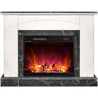 Șemineu electric ArtFlame Madeira lux & Lorance, 850x1100x270 mm, Fildeş