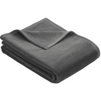 Домашний текстиль Ibena 2900/818 Uni Decke Berlin Dark Grey
