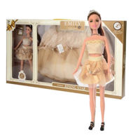 Păpușă Essa QJ069 EMILY + fustă pentru copil