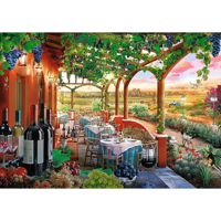 Головоломка Trefl R25K /30 (10807) 1000 Tea Time: Italian Vineyard