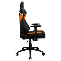 Gaming Chair ThunderX3 TC3 Black/Tiger Orange, User max load up to 150kg / height 165-185cm