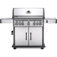 Мангал Napoleon Rogue SE625, arzator cu infrarosu lateral si spate, inox (RSE625RSIBPSS)