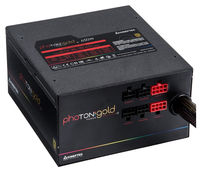 Power Supply ATX 650W Chieftec PHOTON GOLD GDP-650C-RGB, 80+ Gold, Active PFC, 140mm, Modular, RGB