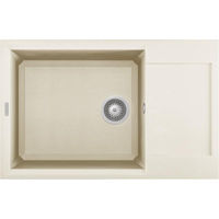 Мойка кухонная Elleci EASY 310 (780x500 mm) 62 bianco antica