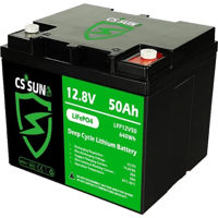 Зарядные устройства и аккумуляторы CS SUN Type-LFP (LiFePo4) Battery 12,8V/50Ah, 640W