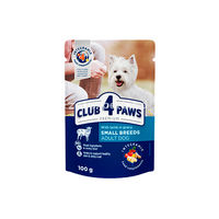 Club 4 Paws Premium для собак малых пород ягненок в соусе 100 gr