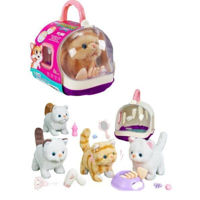 Jucărie de pluș Essa MC-1044 Pisicuță în geantă de transport cu accesorii (în as.)