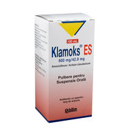 Klamoks ES 600mg/42,9mg/5ml pulb./susp.orala 100ml