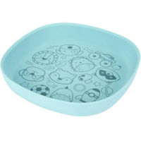 Seturi pentru hrănire bebelușilor Skip Hop 9S256310 Farfurie din silicon Skip Hop Squad Blue
