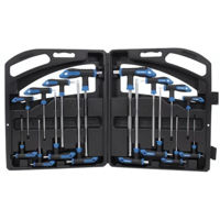 Șurubelniță Hyundai HY-59551 Set 16 chei hex+torx maner T