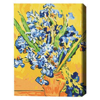 Картина по номерам BrushMe BS52876 40x50 cm (în cutie) Iriși într o vază. Vincent Van Gogh