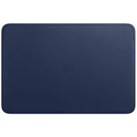 Husă p/u tabletă Apple Leather Sleeve for 16-inch MacBook Pro – Midnight Blue, MWVC2ZM/A