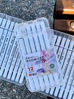 Скетч Маркеры Двухсторонние Тонкие 12  Цвета Aihao