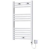 Uscător de prosoape Radiva Haiti 500x800 mm Flat (alb) electric