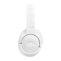 Headphones Bluetooth JBL T720BT, White, Over-ear, Pure Bass Sound